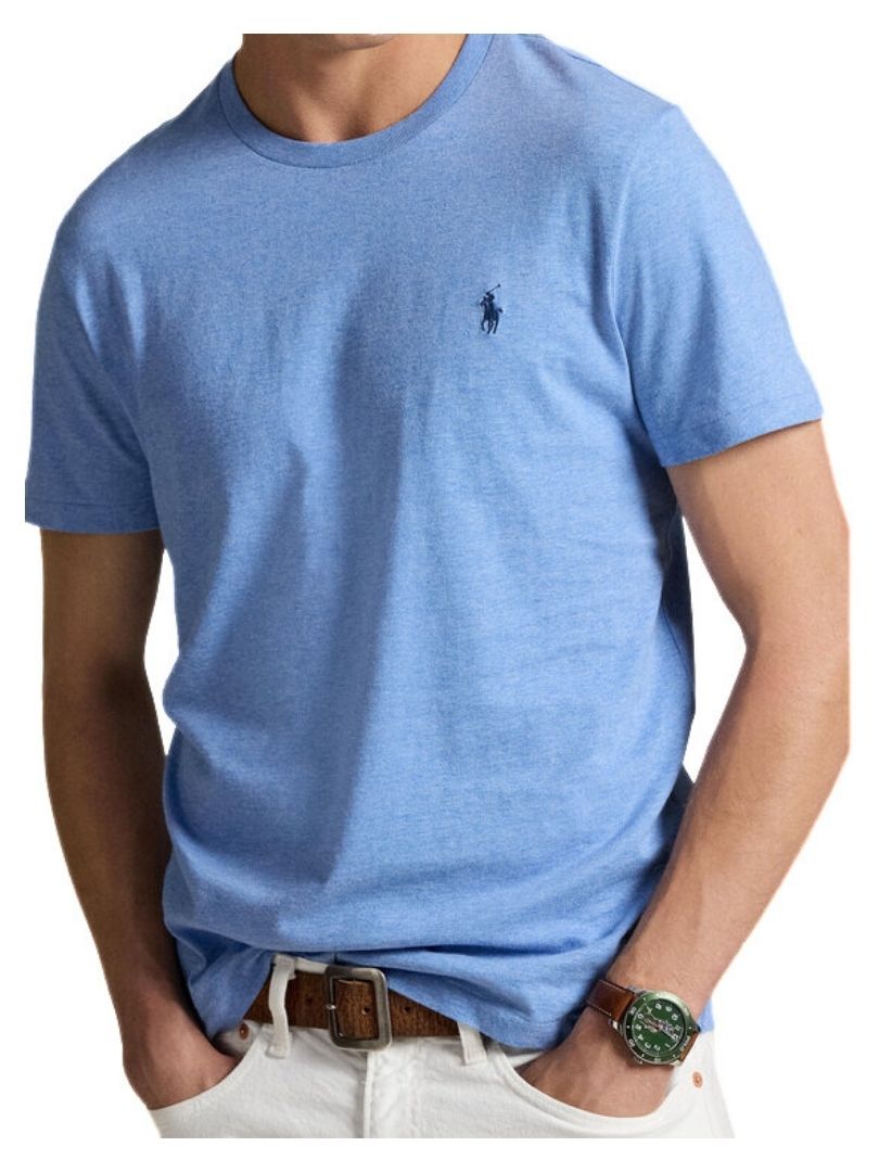 Polo Ralph Lauren Tshirt 710671438441 SOFT ROYAL HEATHER wholesale