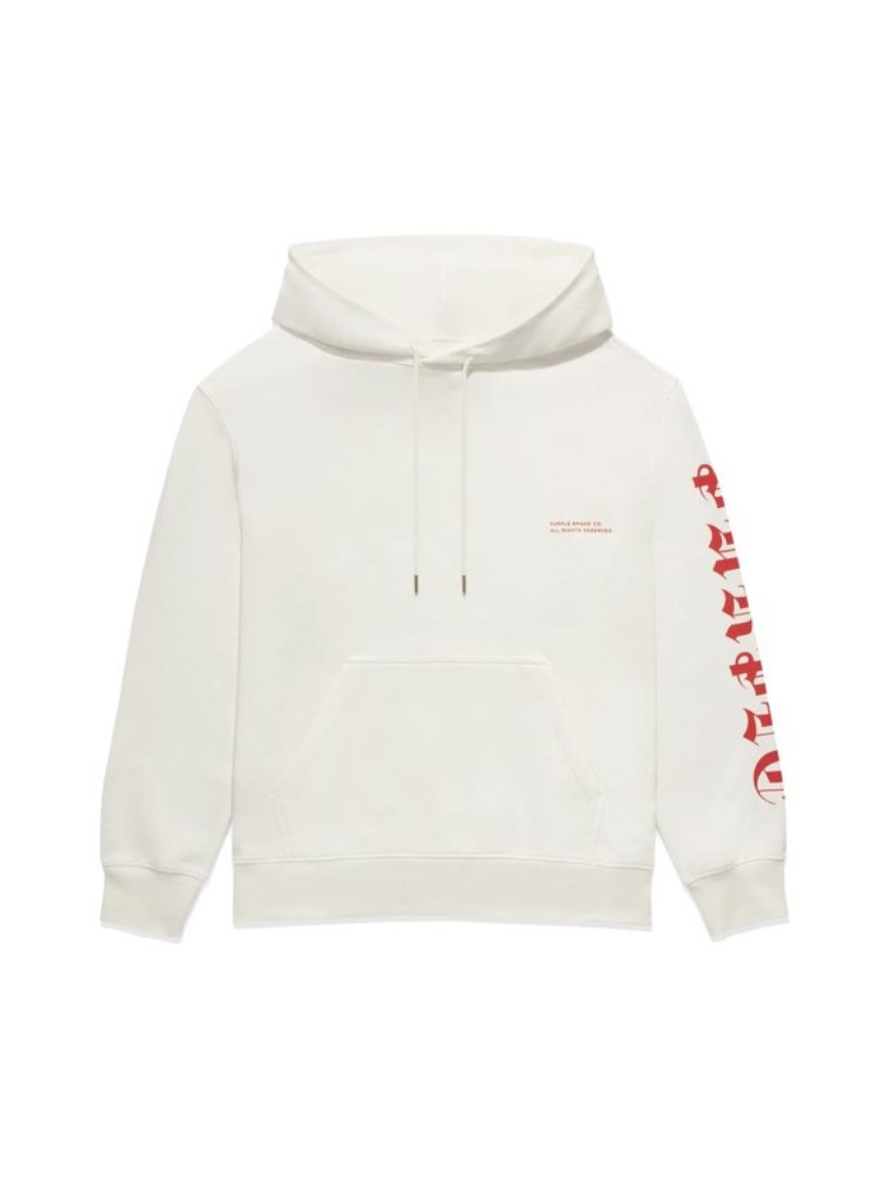 Purple Sweatshirt P410-FBRG422 BRILLIANT WHITE wholesale