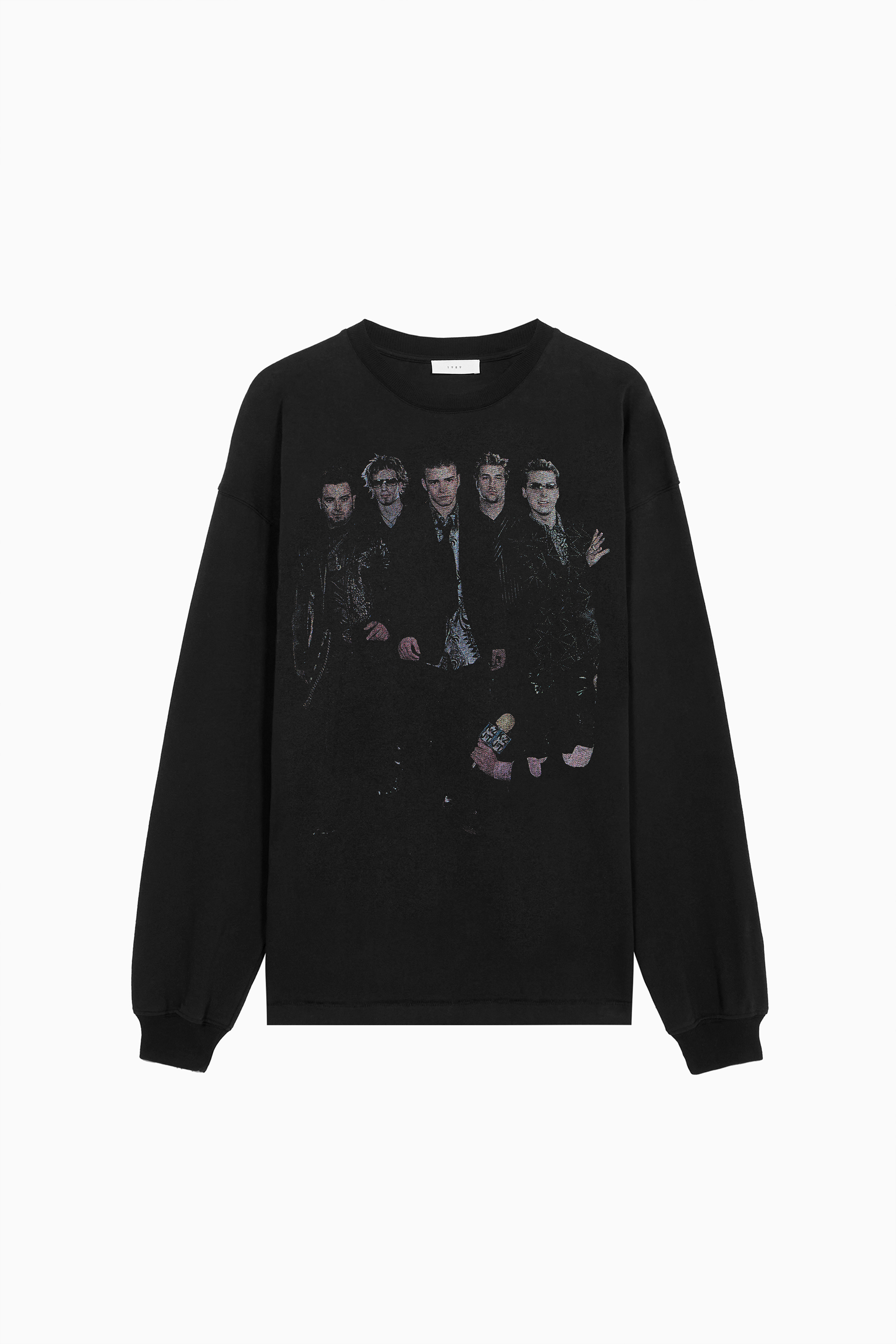 1989 Studio Tshirt D07.NSYNC.10 BLK wholesale