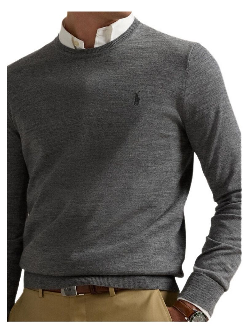 Polo Ralph Lauren Knitwear 710946143002 FAWN GREY HEATHER wholesale