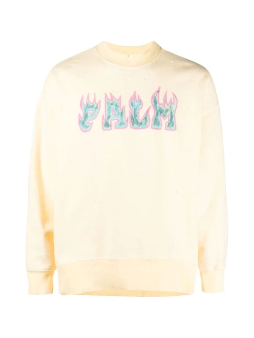 Palm Angels Sweatshirt PMBA065S23FLE008 0137 wholesale
