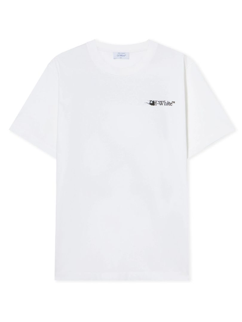 Off White Tshirt OMAA027F25JER007 0110 wholesale