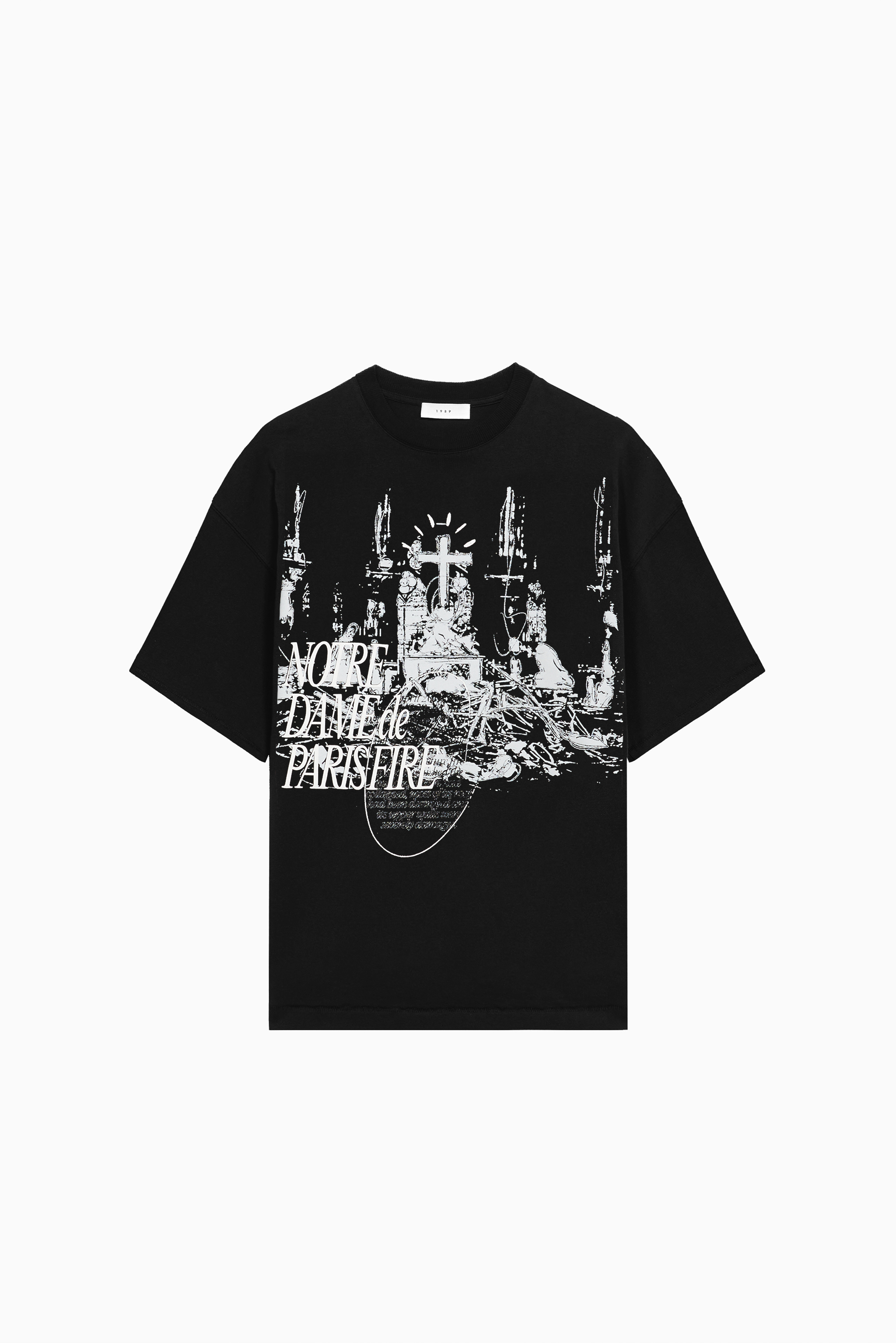 1989 Studio Tshirt D07.03 BLK wholesale