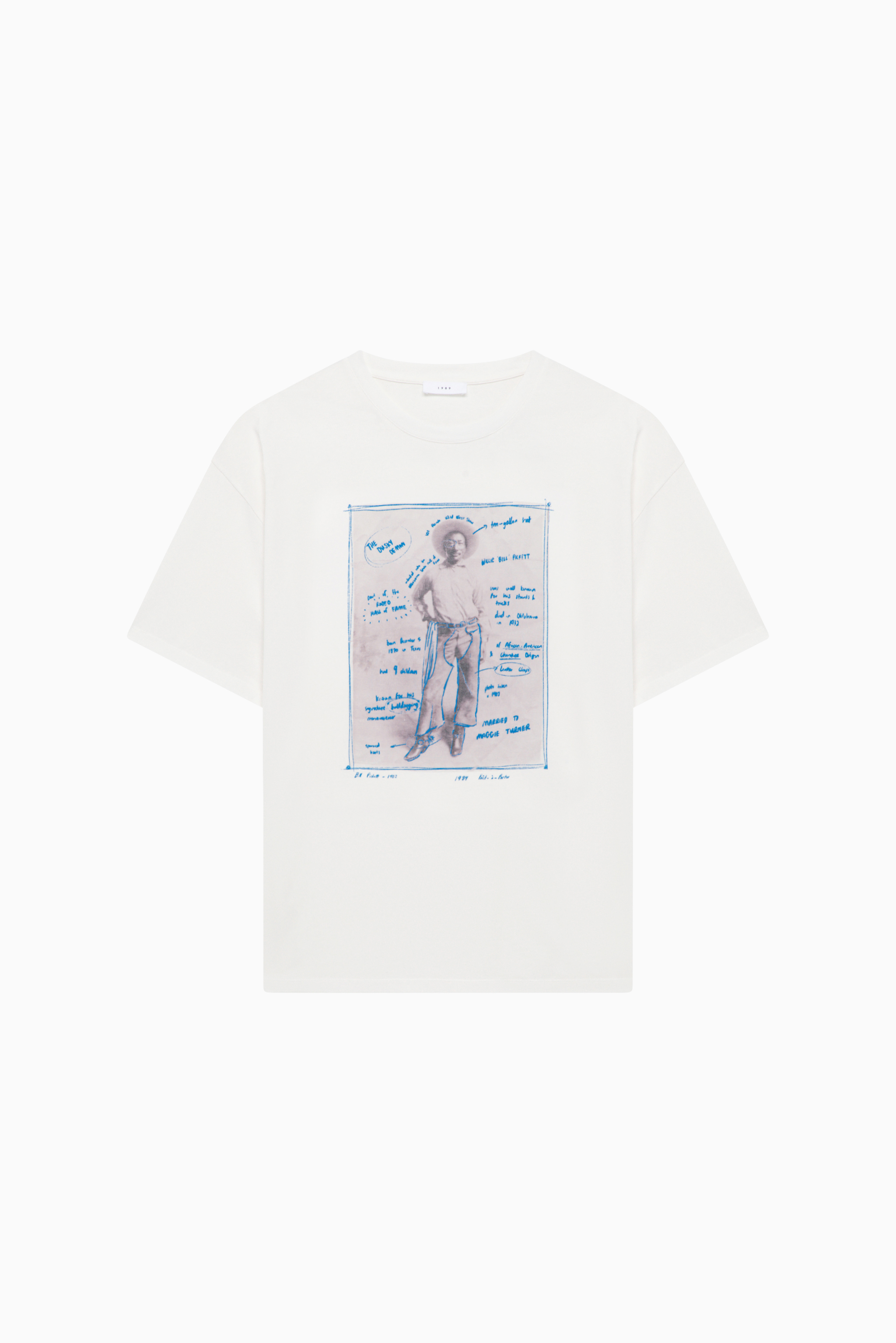 1989 Studio Tshirt D06.08 WHT wholesale