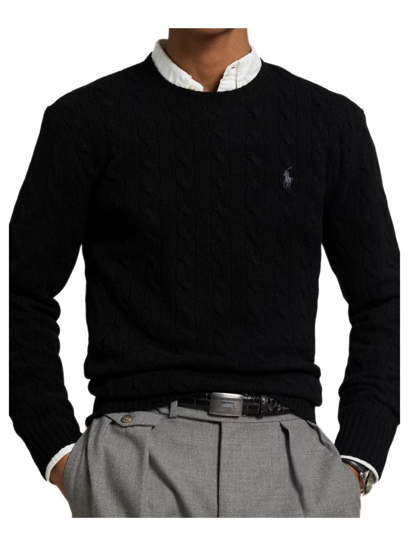 Polo Ralph Lauren Knitwear 710876762001 BLACK wholesale