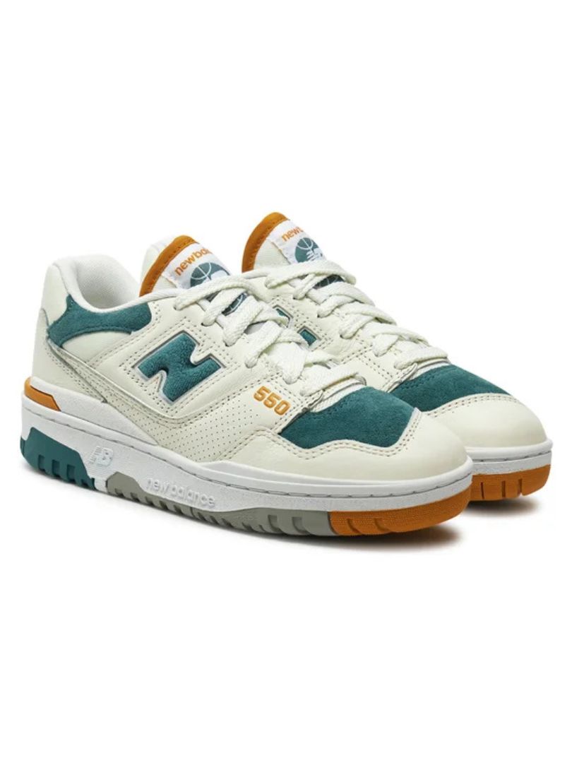 New Balance Sneakers BB550VRA OFF WHITE-BLUE-ORANGE wholesale