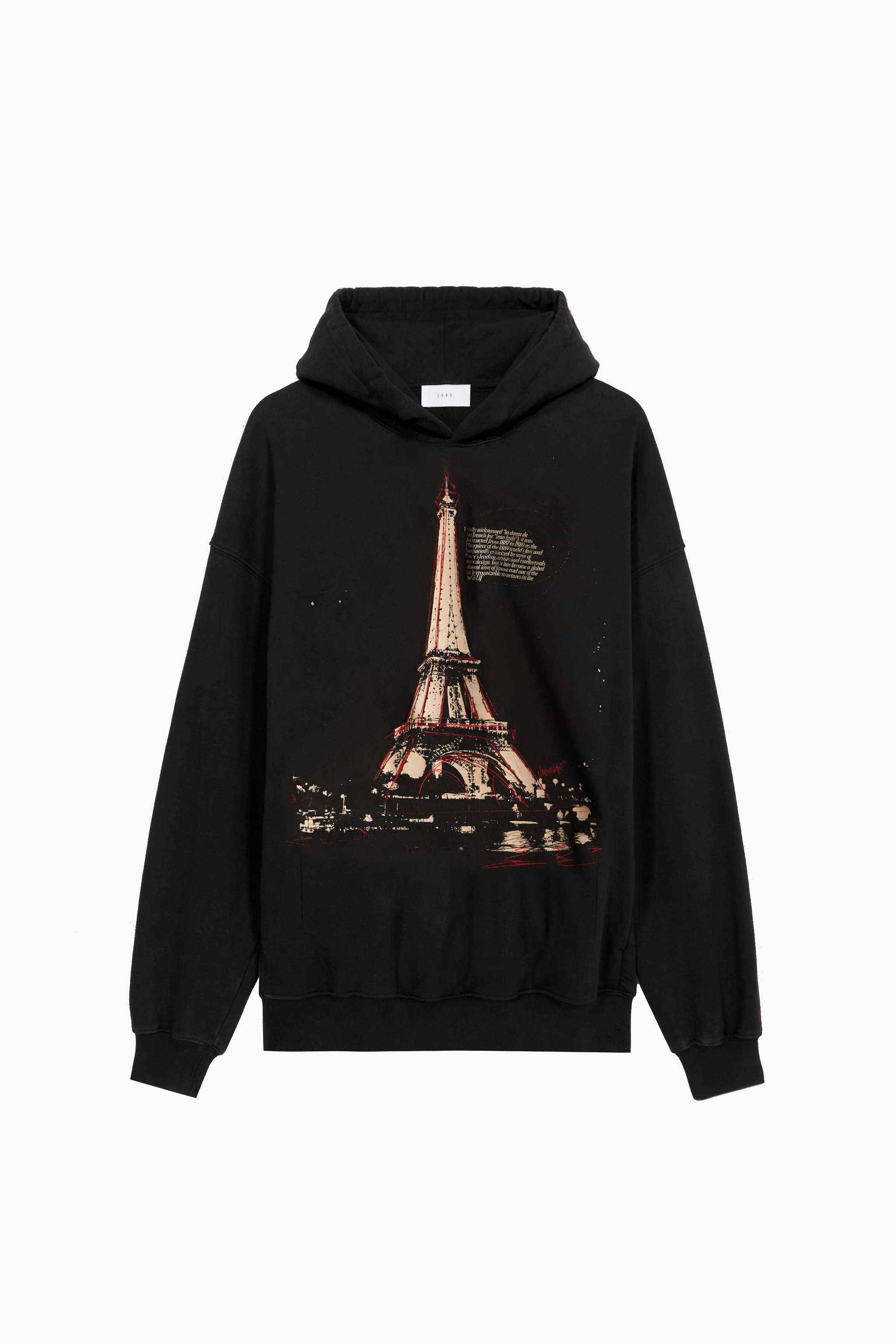 1989 Studio Sweatshirt D07.19 BLK wholesale