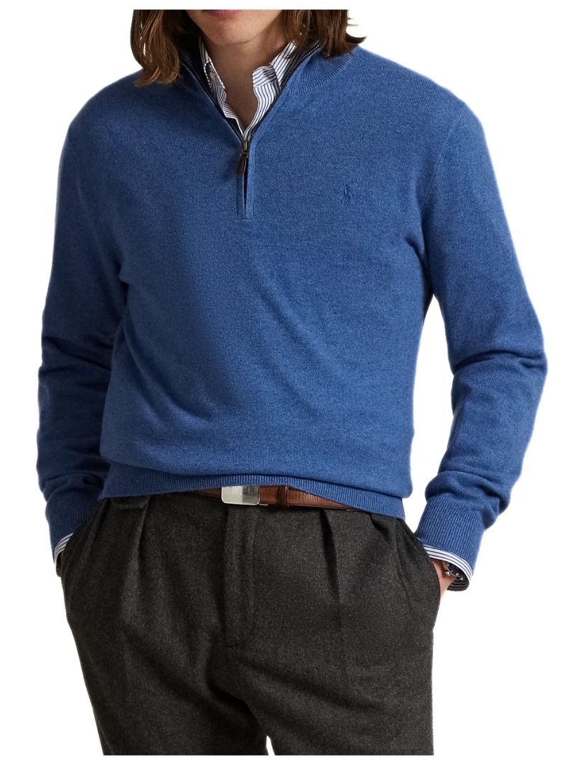 Polo Ralph Lauren Knitwear 710876756021 TIDE POOL BLUE HTHR wholesale